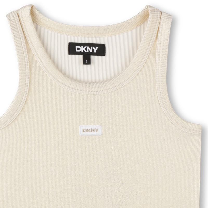 Tanktop aus Rippstrick DKNY 
                        M&Auml;DCHEN