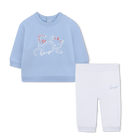 Set aus Sweatshirt + Hose KENZO KIDS 
                    JUNGE