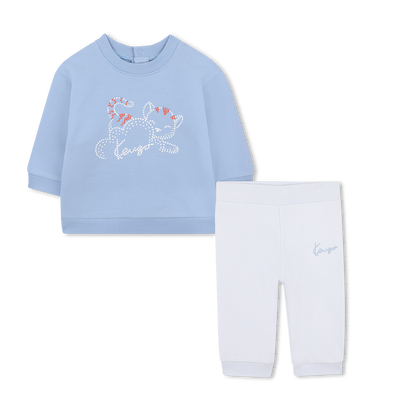 Set aus Sweatshirt + Hose KENZO KIDS JUNGE