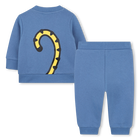 Set aus Sweatshirt und Hose aus Fleece KENZO KIDS 
                    UNISEX