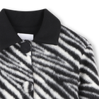 Langer Mantel mit Zebra-Vollmuster MARC JACOBS 
                    M&Auml;DCHEN
