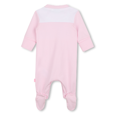 PYJAMA MIT ELASTISCHEN B&Uuml;NDCHEN BOSS M&Auml;DCHEN