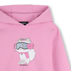 Kapuzenkleid KARL LAGERFELD KIDS 
                    M&Auml;DCHEN