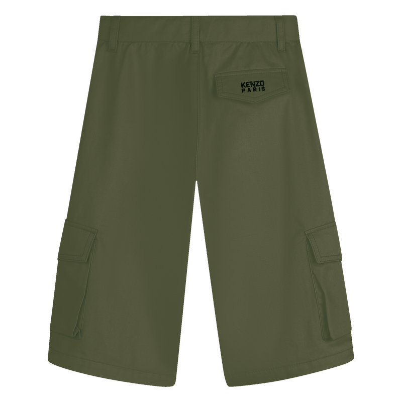 BERMUDASHORTS MIT AUFGESETZTEN TASCHEN KENZO KIDS 
                        JUNGE