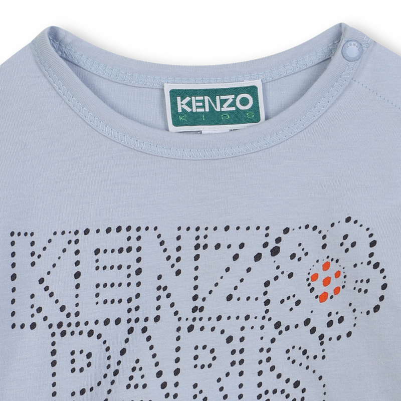 Langarm-T-Shirt KENZO KIDS 
                        M&Auml;DCHEN