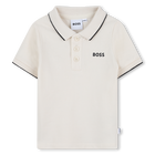 Kurzarm-Polo, HELL BEIGE, hi-res