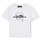 Kurz&auml;rmeliges T-Shirt KARL LAGERFELD KIDS 
                    M&Auml;DCHEN