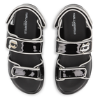 Riemchen-sandalen KARL LAGERFELD KIDS 
                    M&Auml;DCHEN