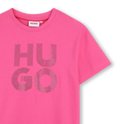 Kurz&auml;rmeliges Kleid HUGO 
                    M&Auml;DCHEN