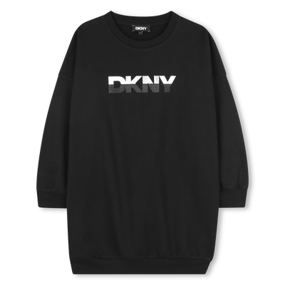 Kleid aus Fleece DKNY M&Auml;DCHEN