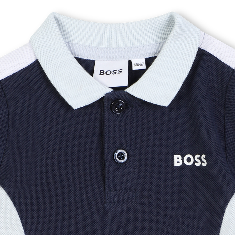 Kurz&auml;rmeliges Poloshirt BOSS 
                        JUNGE