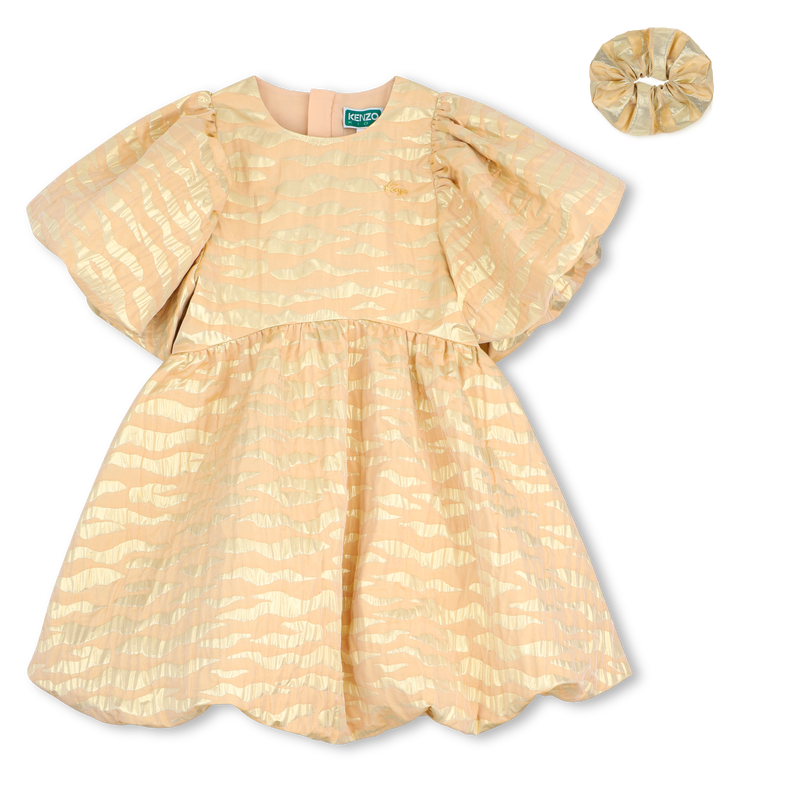Festkleid und Haargummi KENZO KIDS 
                        M&Auml;DCHEN