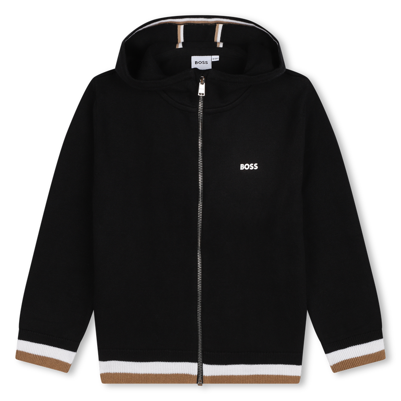 Cardigan aus Baumwolle &amp; Wolle BOSS 
                        JUNGE