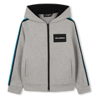 Kapuzenpullover mit reissverschluss KARL LAGERFELD KIDS 
                    JUNGE