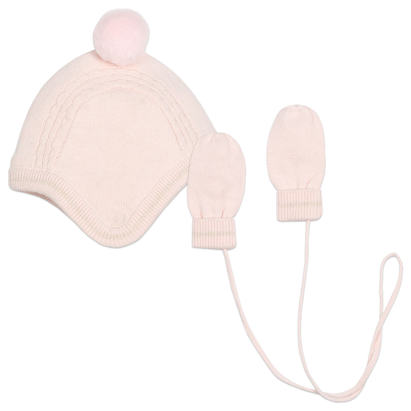Set mit M&uuml;tze und F&auml;ustlingen CARREMENT BEAU 
                        M&Auml;DCHEN