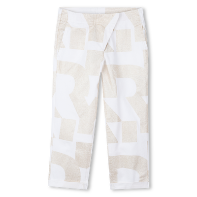 Hose aus Baumwolle und Leinen DKNY M&Auml;DCHEN