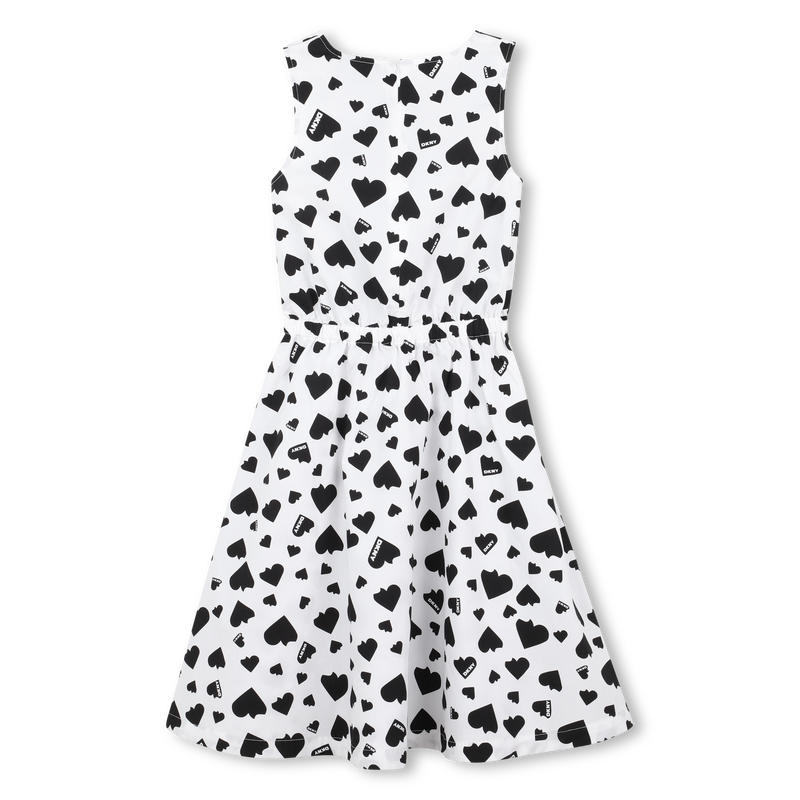 Baumwollkleid mit Print DKNY 
                        M&Auml;DCHEN