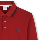Lang&auml;rmeliges Poloshirt BOSS 
                    JUNGE