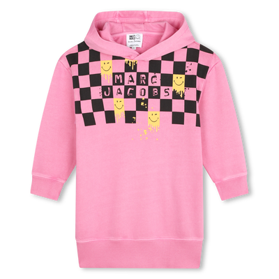 Sweatkleid aus Baumwolle MARC JACOBS M&Auml;DCHEN