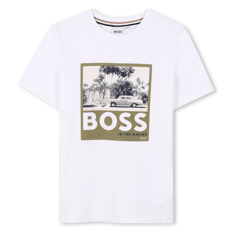 Kurzarmshirt aus Baumwolle BOSS 
                        JUNGE