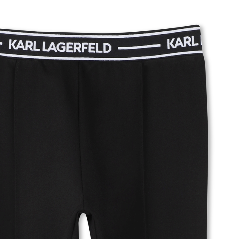 Leggings mit Muster KARL LAGERFELD KIDS 
                        M&Auml;DCHEN