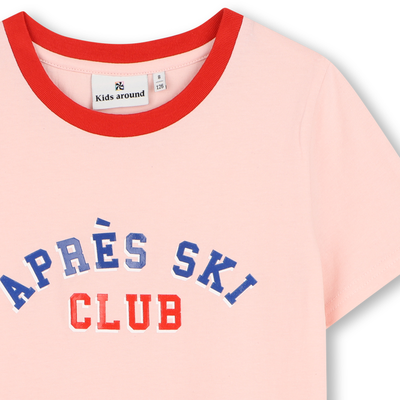 T-Shirt mit kurzen &Auml;rmeln KIDS AROUND 
                        M&Auml;DCHEN