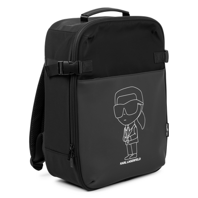 Rucksack mit KARL-Print KARL LAGERFELD KIDS JUNGE