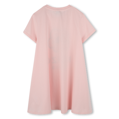 Luftiges Kleid mit Aufdruck KENZO KIDS M&Auml;DCHEN