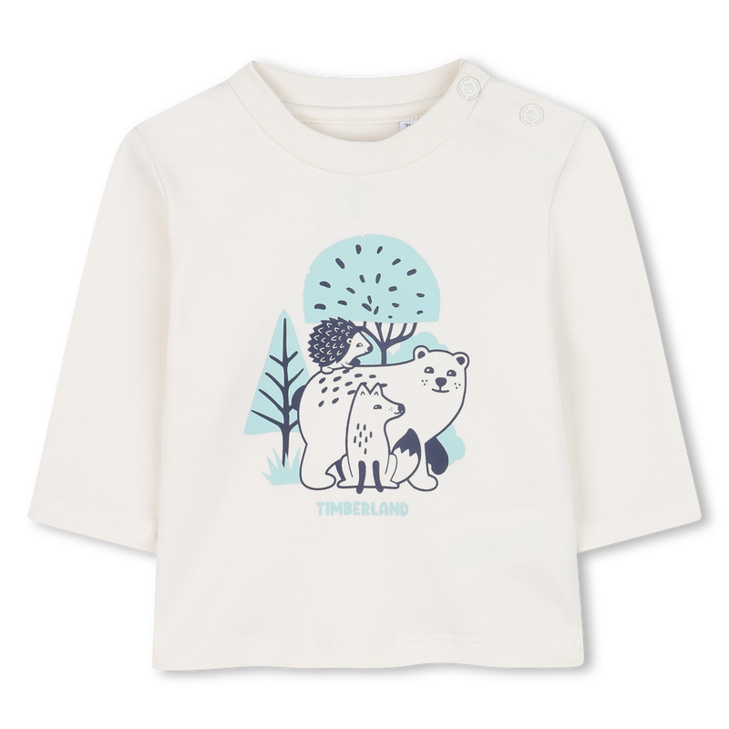 Lang&auml;rmeliges T-Shirt TIMBERLAND 
                        JUNGE