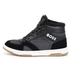 Leder-Sneakers zum Schn&uuml;ren BOSS 
                    JUNGE