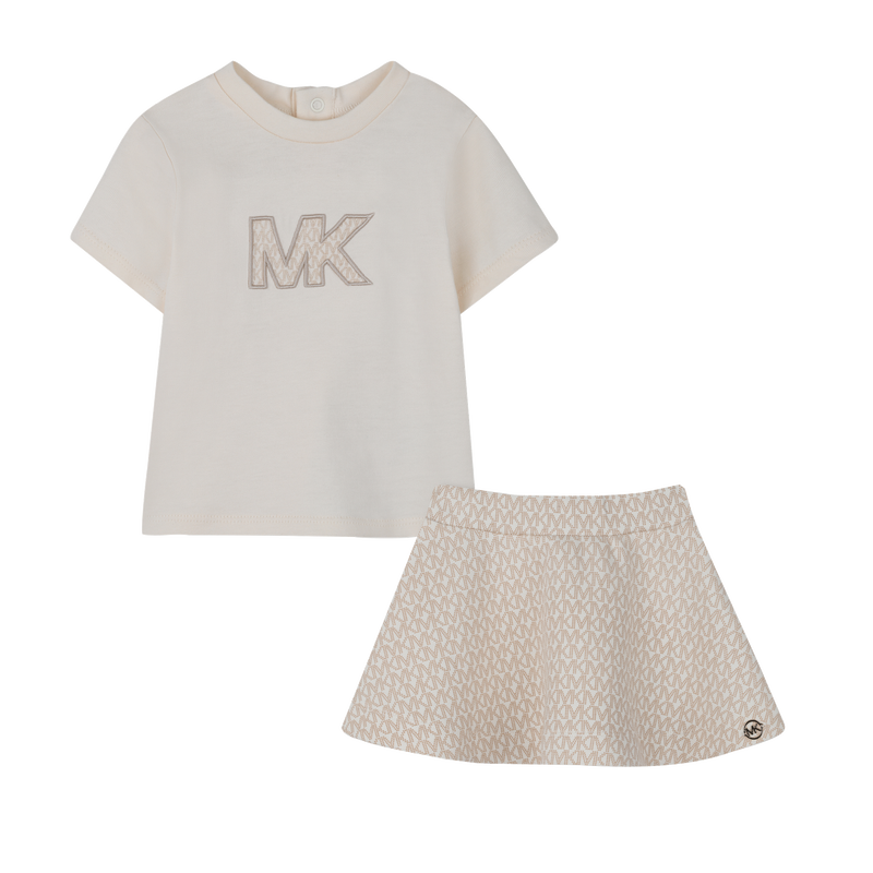 SET AUS T-SHIRT UND ROCK MICHAEL KORS 
                        M&Auml;DCHEN