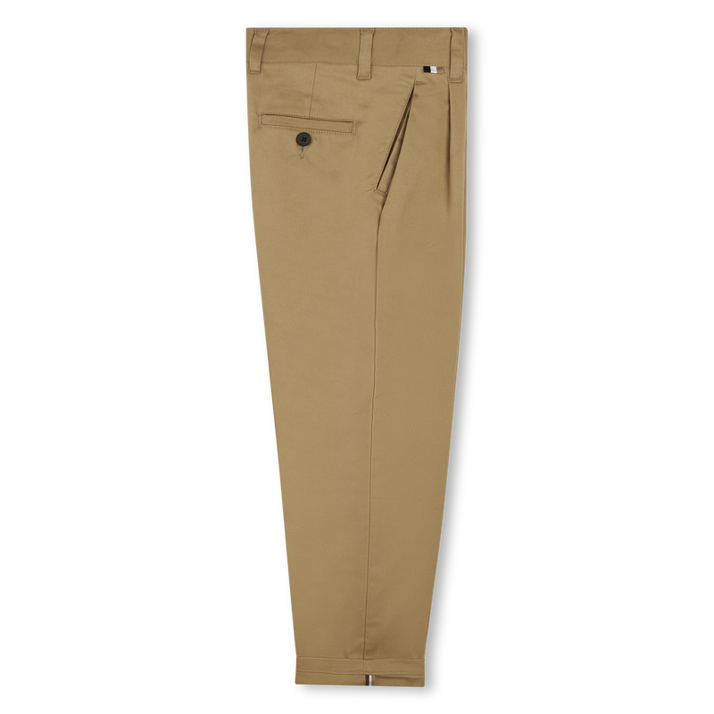 Melierte Hose aus Twill BOSS 
                        JUNGE