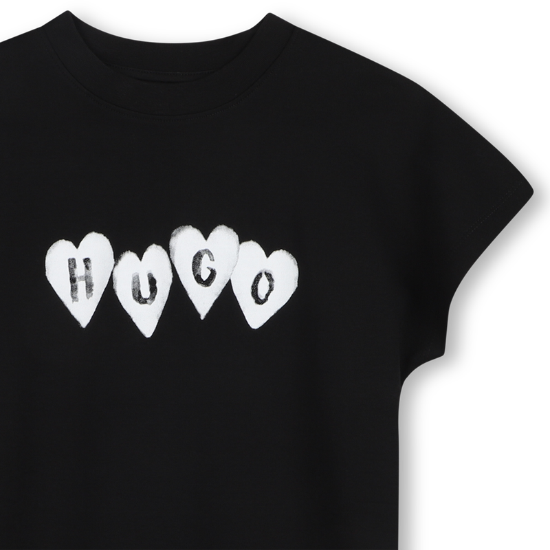Kleid mit t-shirt HUGO 
                        M&Auml;DCHEN