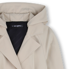 Gef&uuml;tterter trenchcoat KARL LAGERFELD KIDS 
                    M&Auml;DCHEN