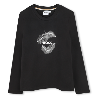 Shirt mit hohem Baumwollanteil BOSS M&Auml;DCHEN