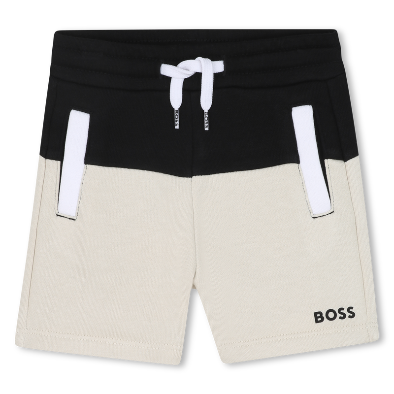 Zweifarbige Sweatshorts BOSS 
                        JUNGE