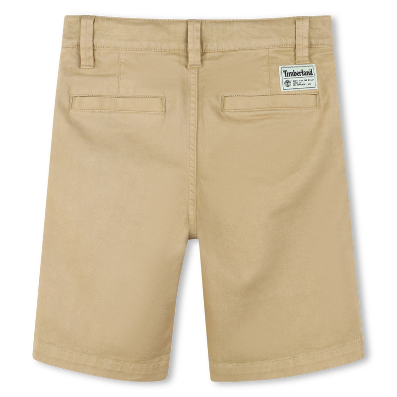 Verstellbare Bermudas aus Twill TIMBERLAND 
                        JUNGE