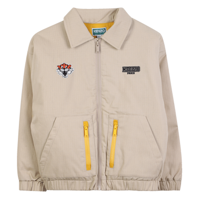 Jacke aus Baumwolle KENZO KIDS JUNGE