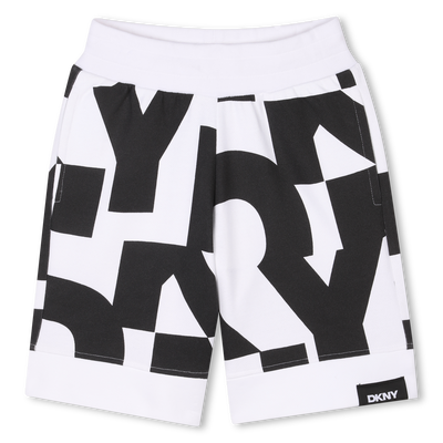 Bermudas aus Baumwollmolton DKNY UNISEX