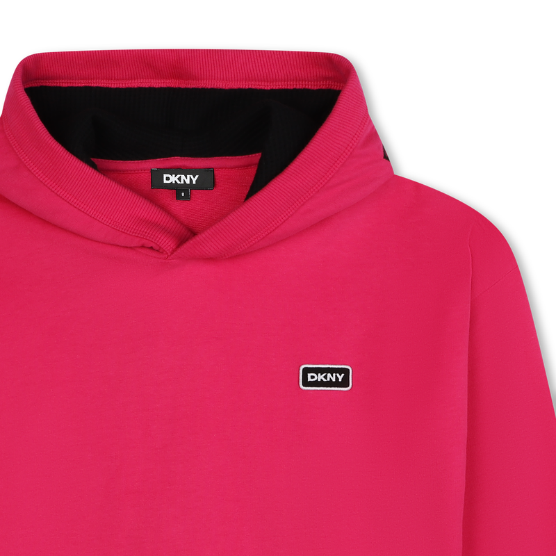 Kapuzenpullover aus Baumwolle DKNY 
                        UNISEX