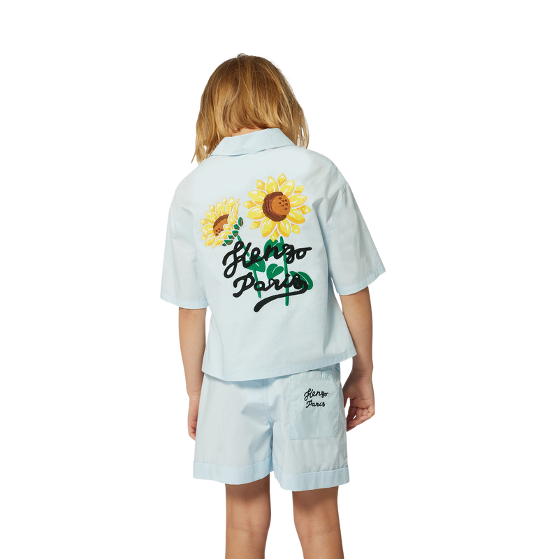 Kurz&auml;rmeliges Hemd KENZO KIDS 
                        M&Auml;DCHEN