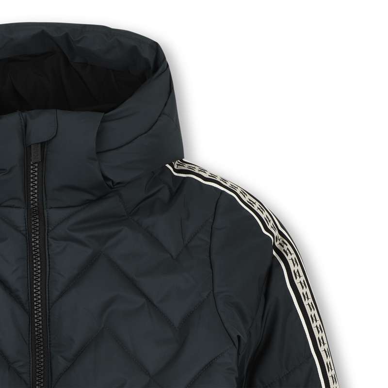 Steppjacke mit Kapuze KARL LAGERFELD KIDS 
                        JUNGE