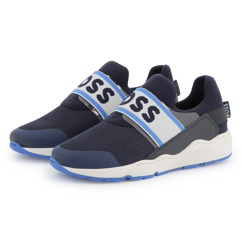 Niedrige Sneaker mit Stretch BOSS 
                        JUNGE