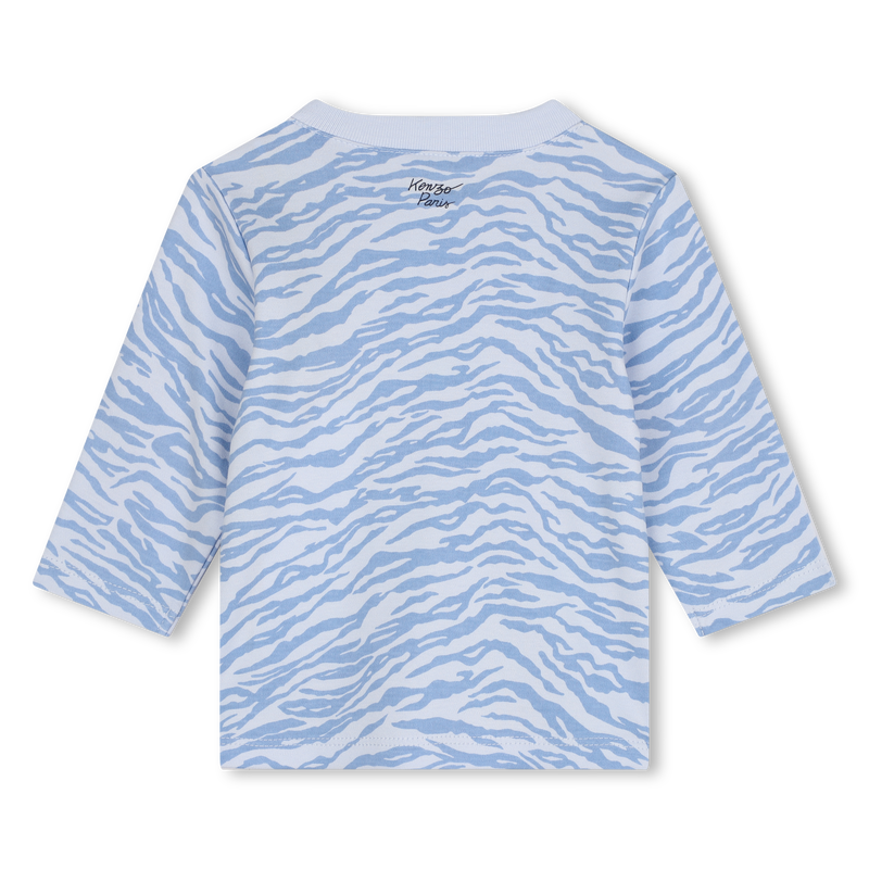 T-Shirt und Baumwoll-Latzhose KENZO KIDS 
                        JUNGE