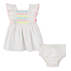 Set mit Kleid und Windelhose BILLIEBLUSH 
                    M&Auml;DCHEN