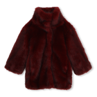 Flauschiger Fleece-Mantel CHLOE 
                    M&Auml;DCHEN