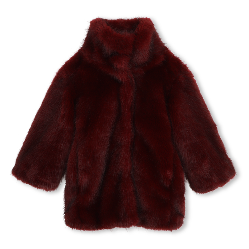 Flauschiger Fleece-Mantel CHLOE 
                        M&Auml;DCHEN