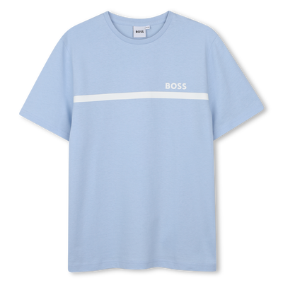 KURZ&Auml;RMELIGES T-SHIRT BOSS JUNGE