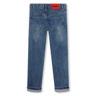 Gerade Jeans aus Baumwolle HUGO 
                    JUNGE