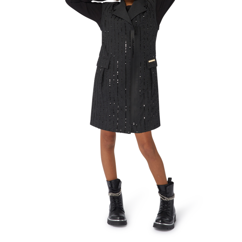 Langarmshirt mit Motiv KARL LAGERFELD KIDS 
                        M&Auml;DCHEN